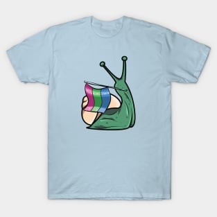Pride Snail - Polysexual T-Shirt